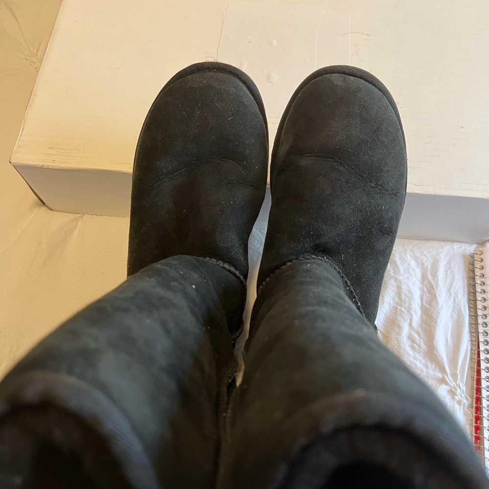 UGG Boots- mid calf, size 9, soft suede,